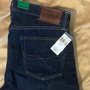 Polo by Ralph Lauren Slim Straight Dark Wash Jeans